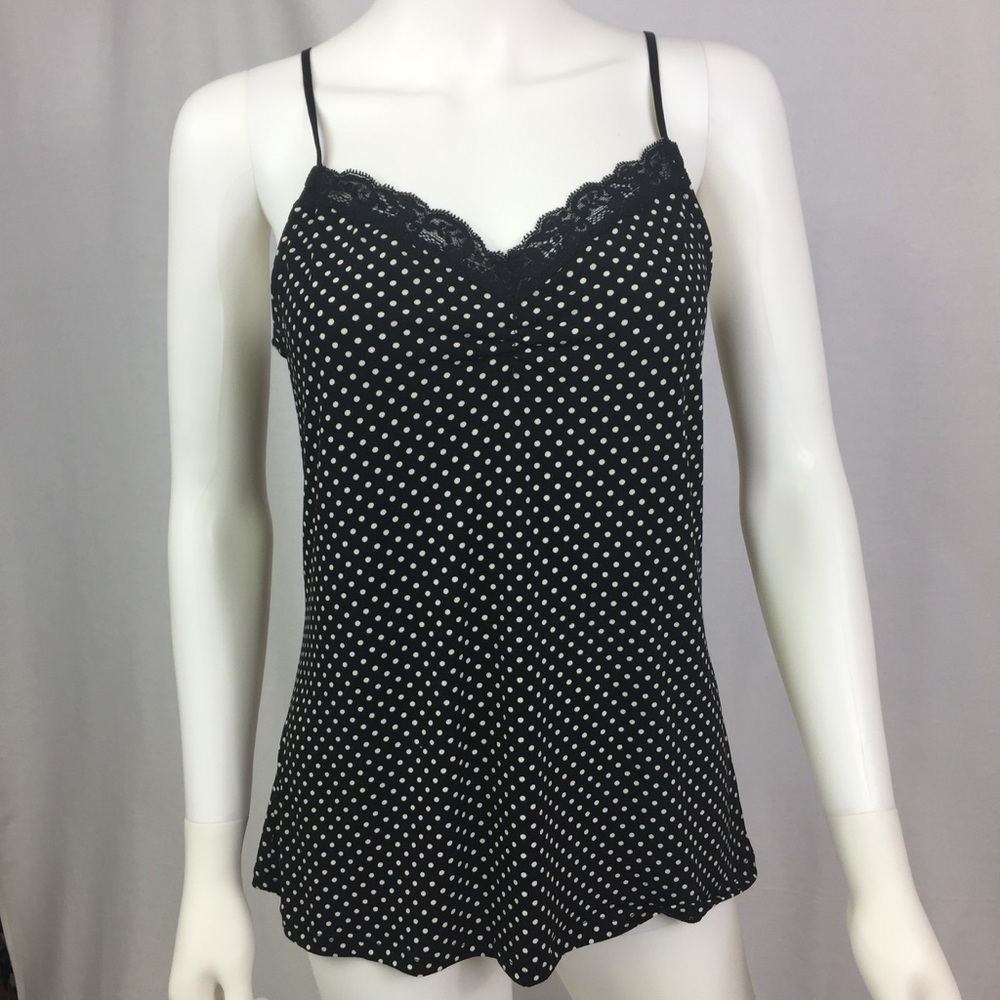 White House black market polka dot large Camisole
